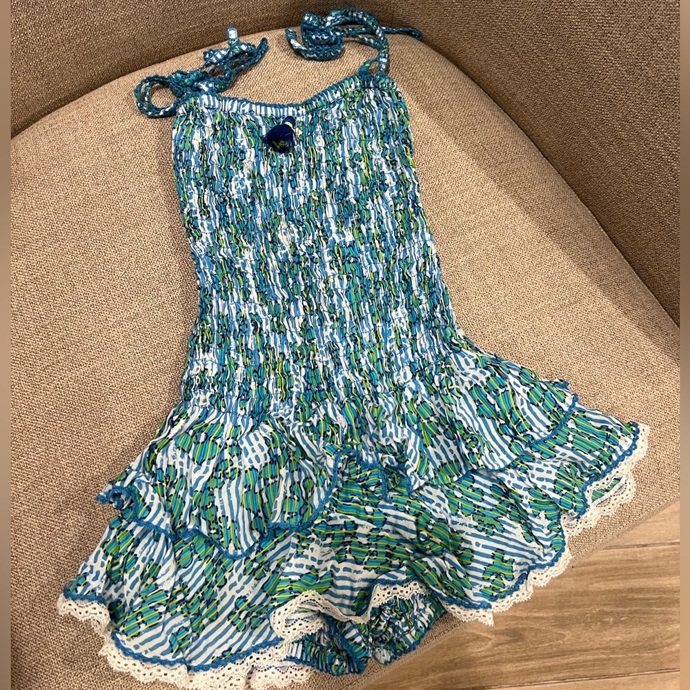 Summer dress Poupette St Barth for girl 3-5 years